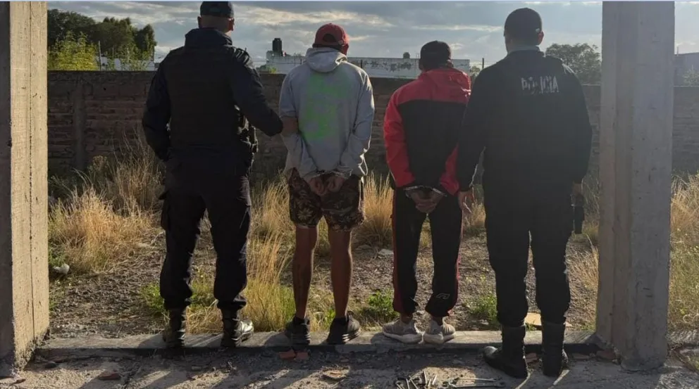 El sistema de monitoreo los mandó  a la comisaría. 