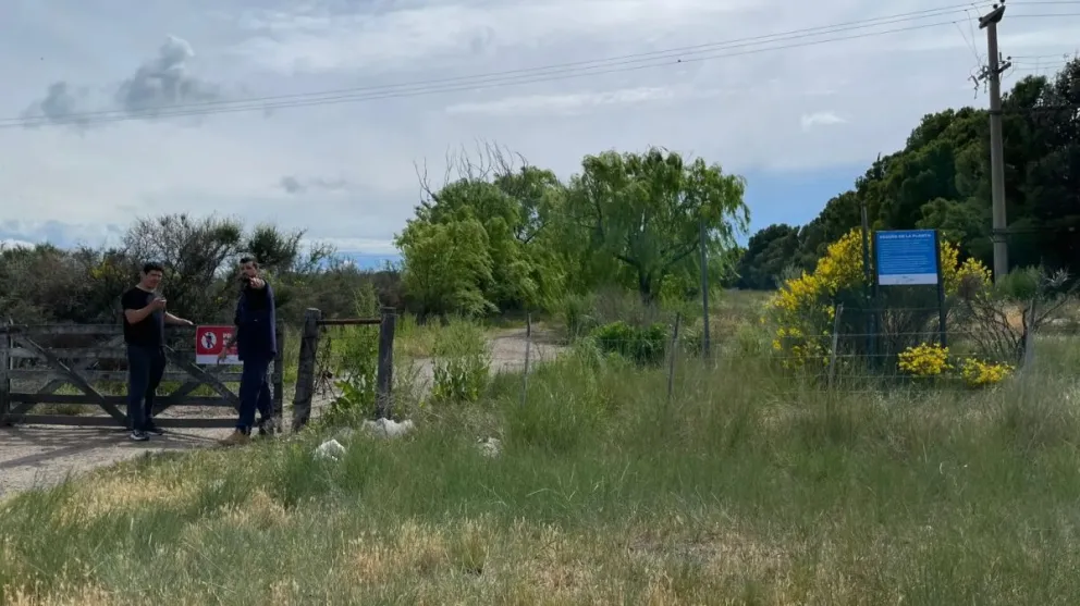 Estaba ubicada sobre la Ruta Provincial 1.  Foto archivo.