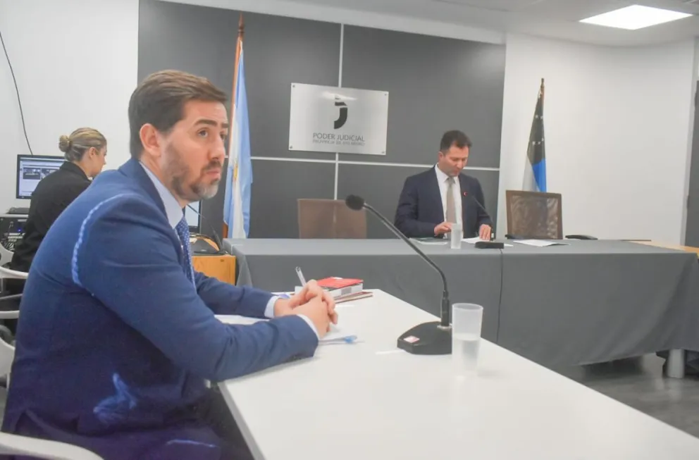 El fiscal Francisco Marano y el juez Ignacio Gandolfi. Foto: NoticiasNet