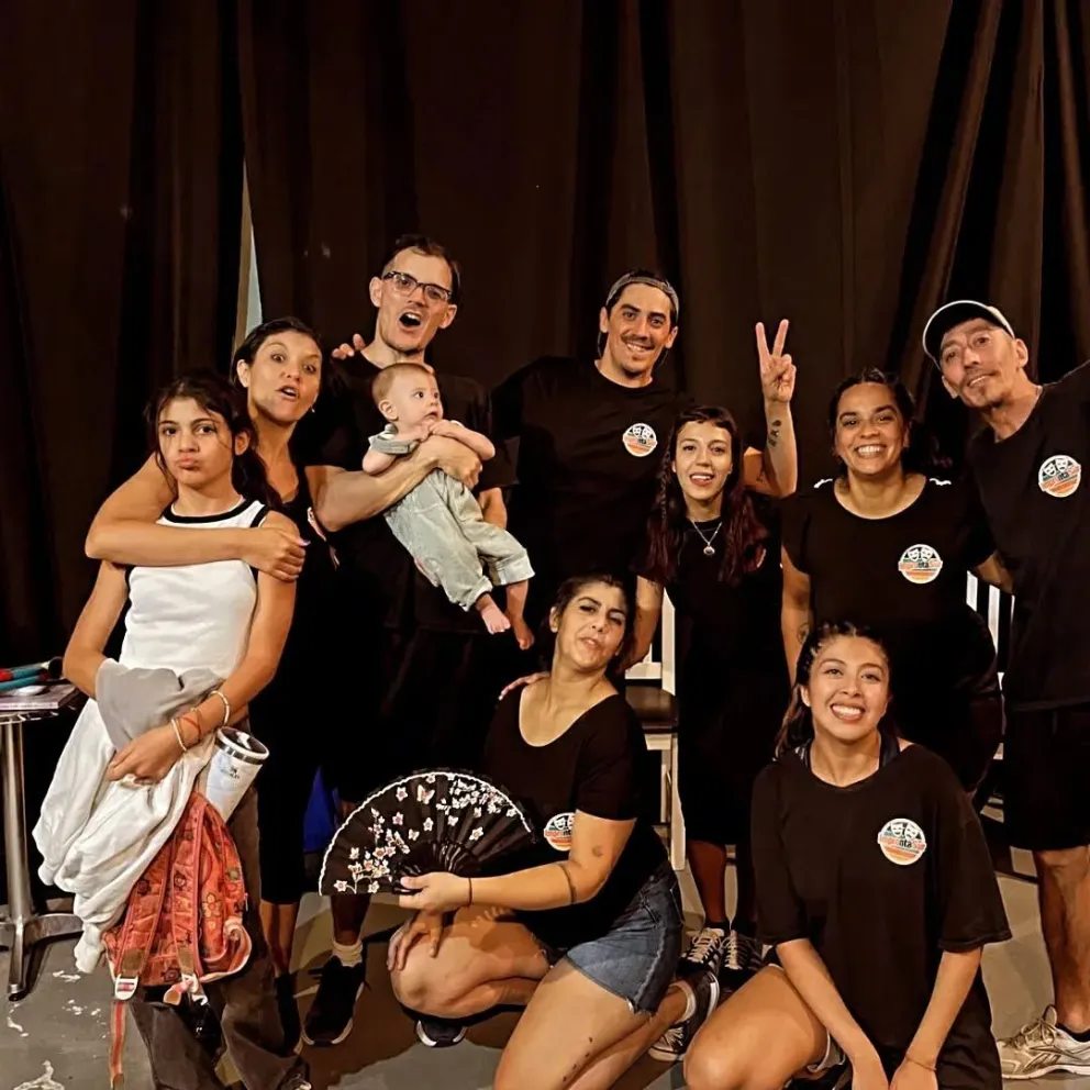 Elenco de Impronta Sur. Foto: Gentileza.