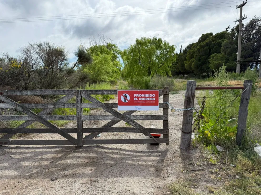 El objetivo es sanear el sitio que quedó fuera de servicio. 