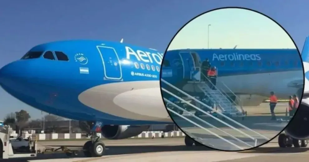 Recién este miércoles por la tarde estará disponible otra aeronave.