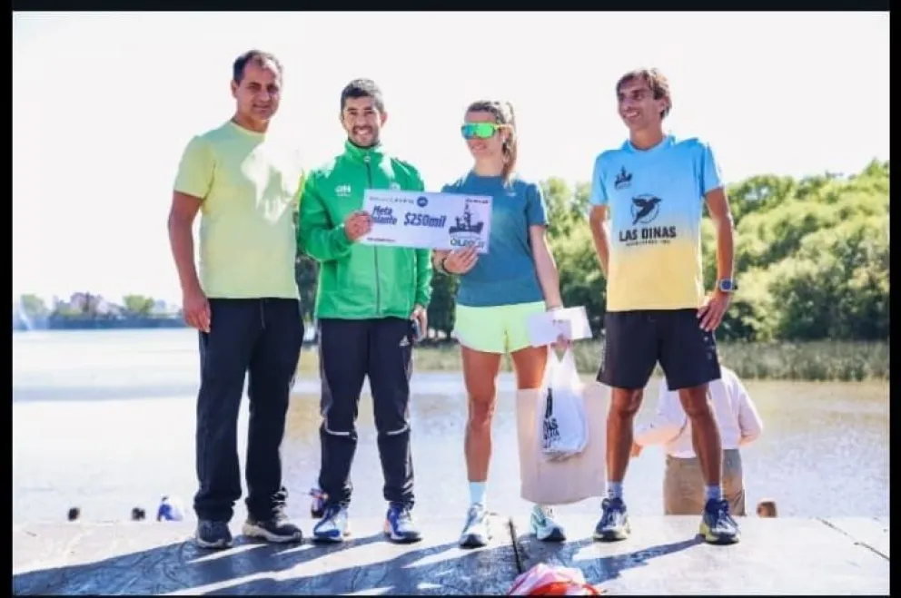 Gran actuación de Lautaro Iraola en Tandil. 