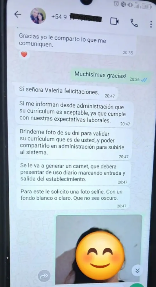 Las victimas compartieron el modo en que operan los estafadores. Foto: Gentileza.