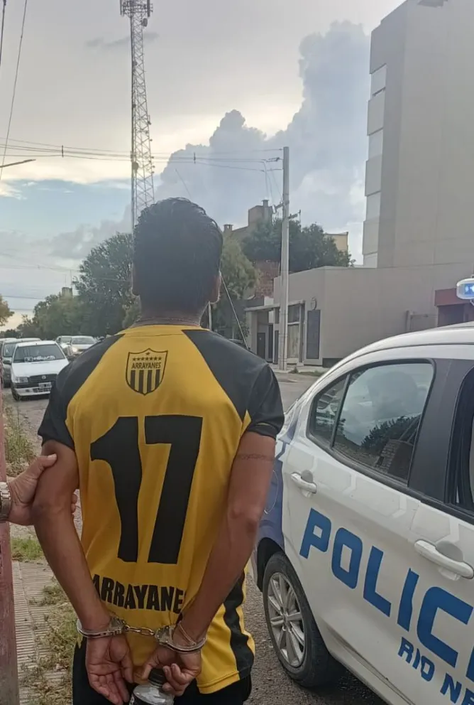 La detención en Tucumán al 200. Foto gentileza.