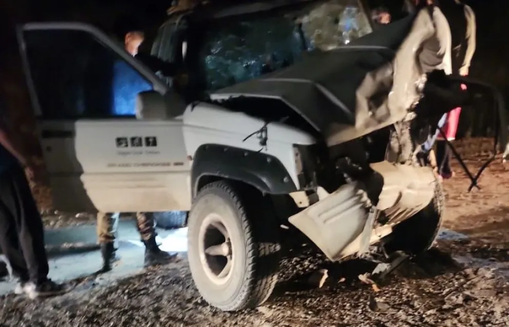 La violencia del impacto frontal refleja la gravedad del siniestro. Foto gentileza.