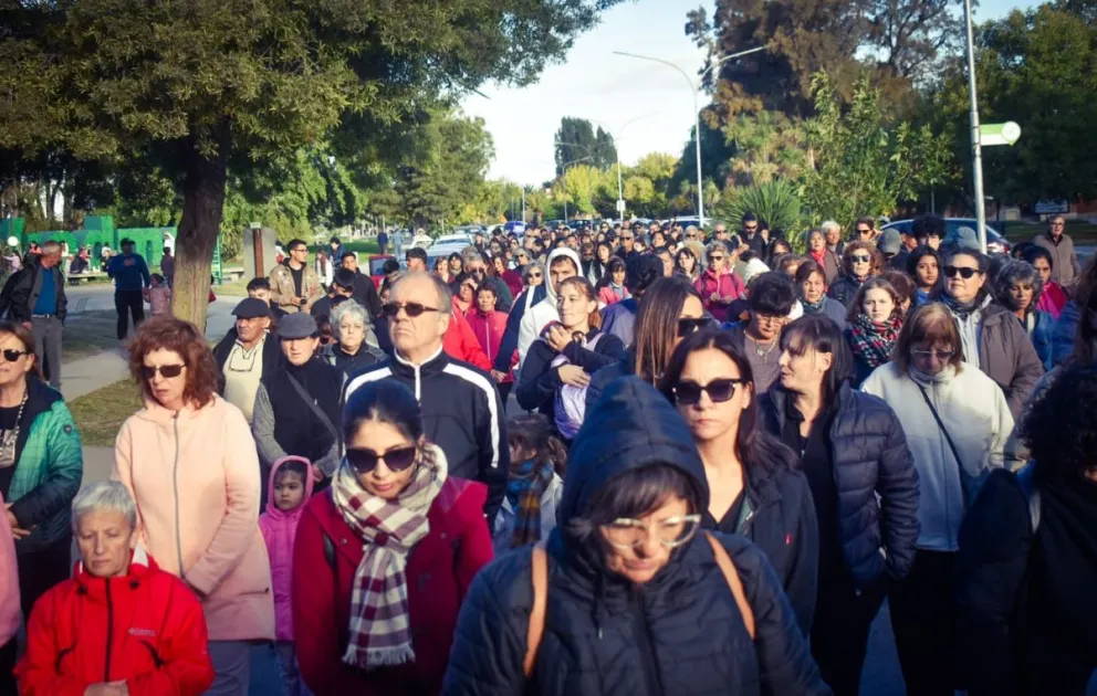 Una de las expresiones más significativas de la Semana Santa en la ciudad. Fotos: Vanesa Schwemmler.