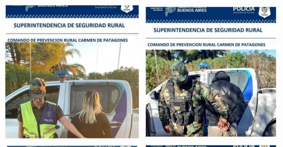 Detenciones y refuerzos en la zona rural.
