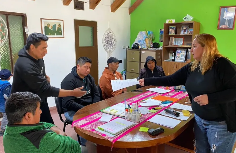 El diálogo dio lugar al consenso tomando en cuenta a todo lo que rodea a San Javier. Almuna presidió las discusiones. Foto gentileza.