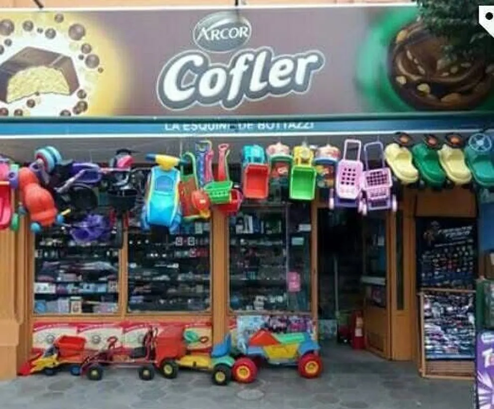 Así estaba el kiosco antes de ser afectado por el incendio. 