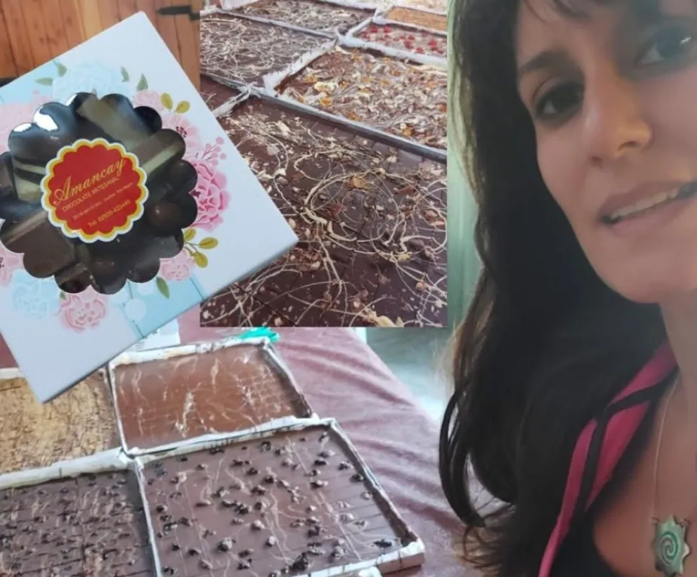 Las exquisitas bandejas de la producción de Amancay.