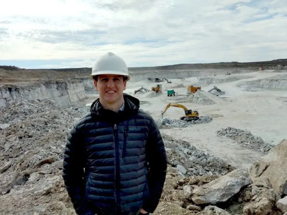 El secretario de Minería, Joaquín Aberastain Oro, fue el encargado de explicar el estado del expediente y desmentir las autorizaciones denunciadas. Foto: archivo