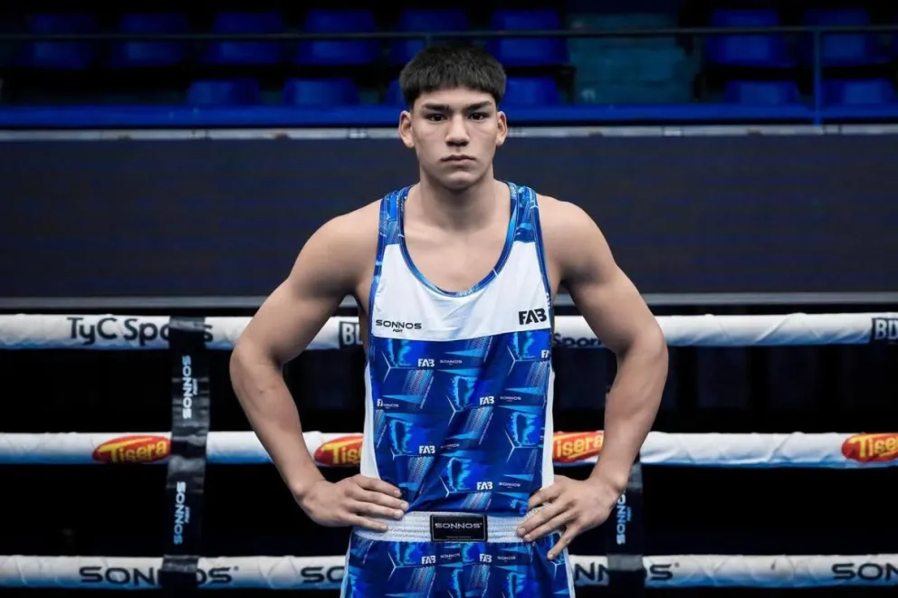 Zilli, representante argentino en los Odesur. 