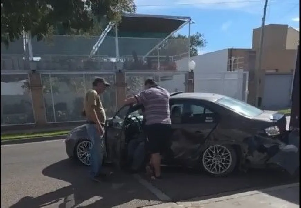 Todo terminó con acuerdo entre los conductores.