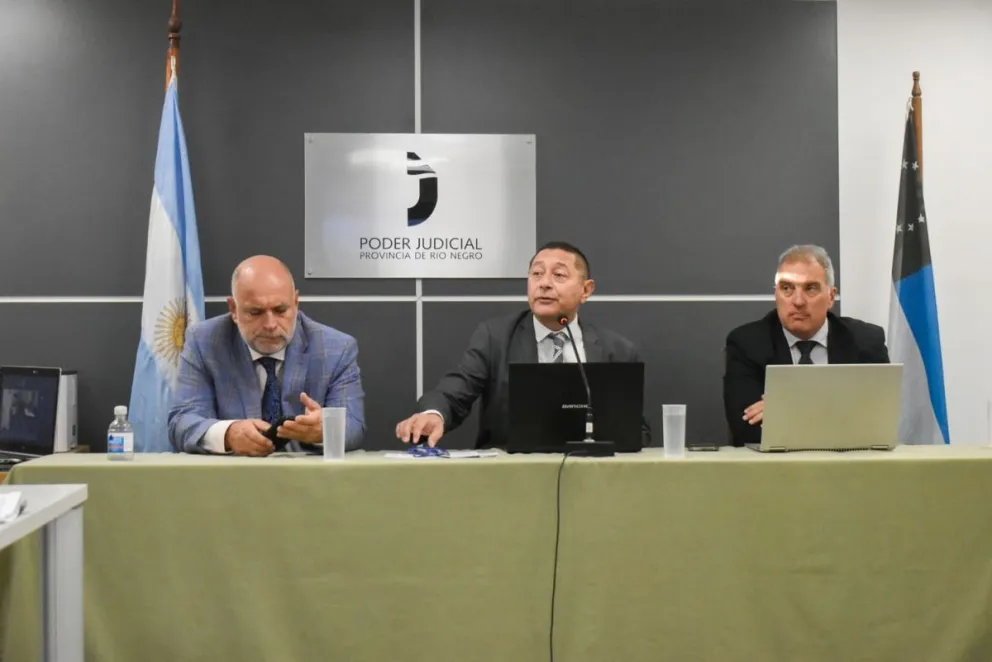 La audiencia realizada este lunes por la mañana. 