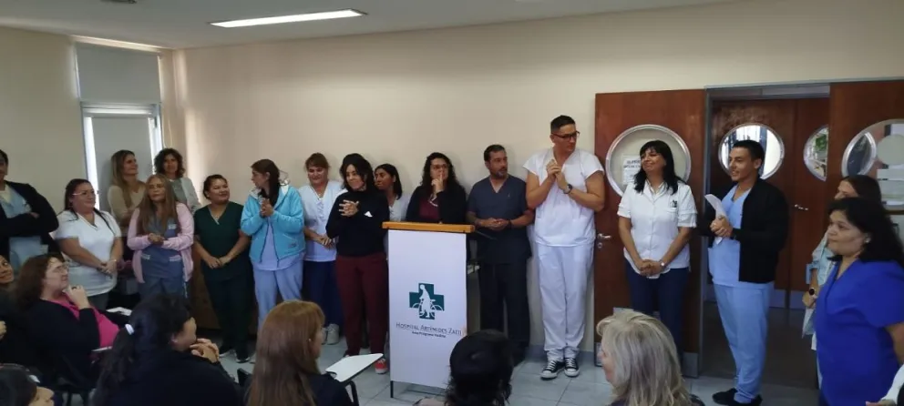El hospital oficializó a los nuevos referentes de Enfermería. Foto: Archivo de NoticiasNet.