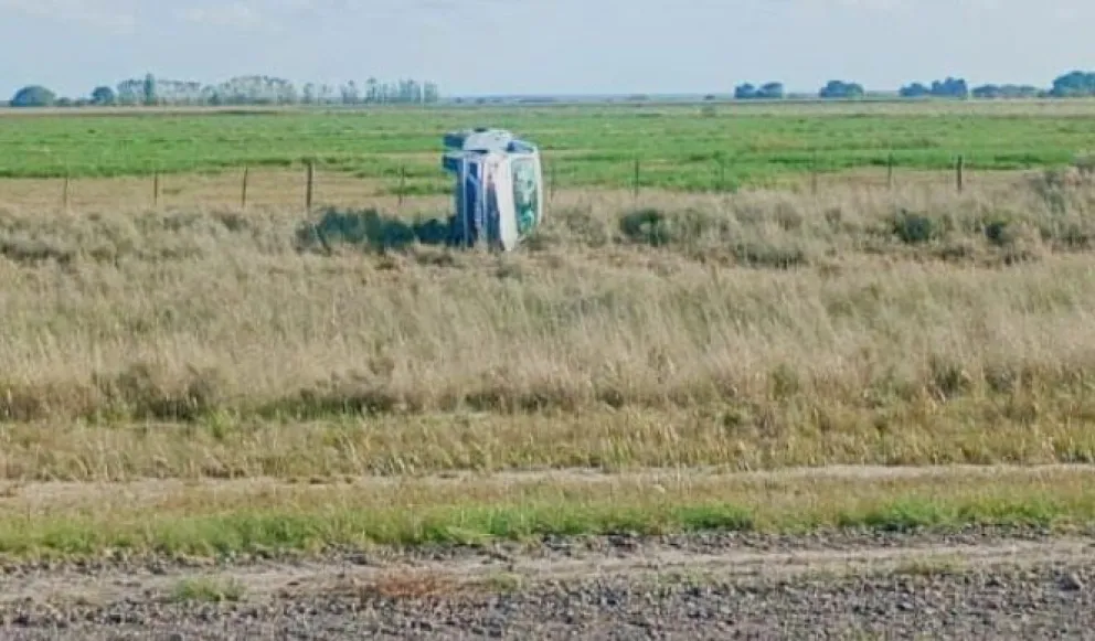 El siniestro ocurrió en el kilómetro 1000. Fotos: Taxistas en movimiento.