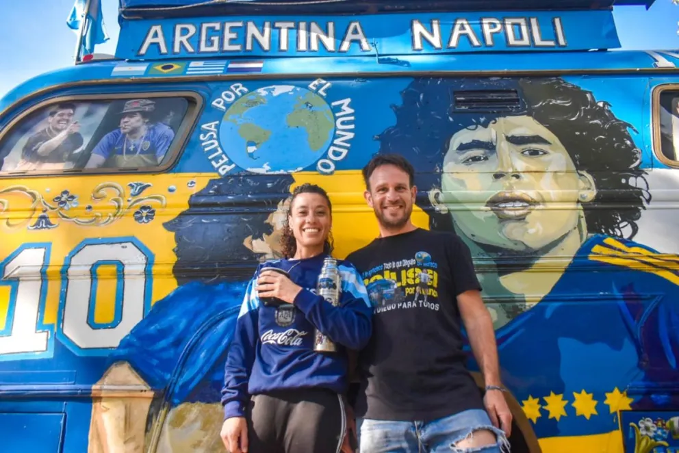 Llegaron la tarde del lunes a la ciudad. Fotos: Vanesa Schwemmler para NoticiasNet