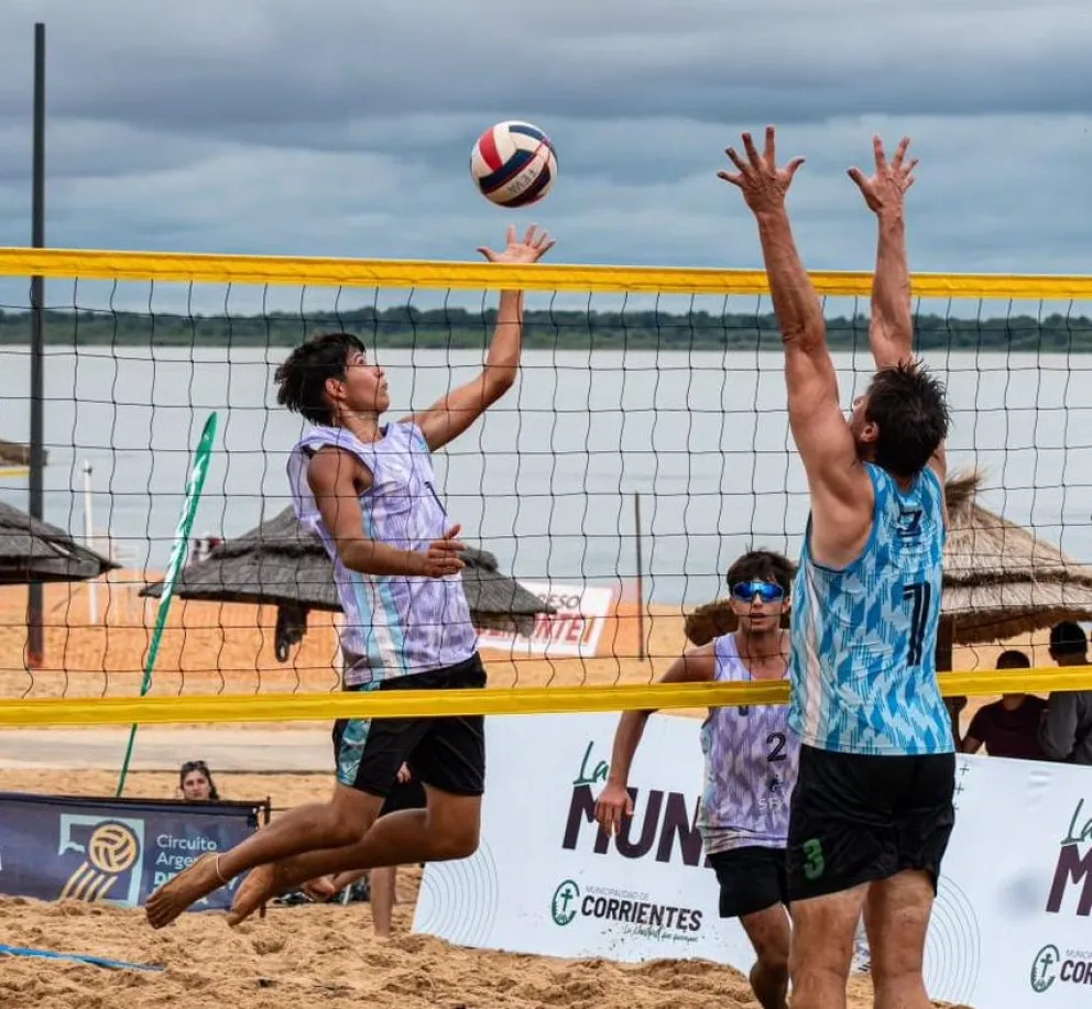 Nahuel Cornejo con la mirada puesta en el Sudamericano.