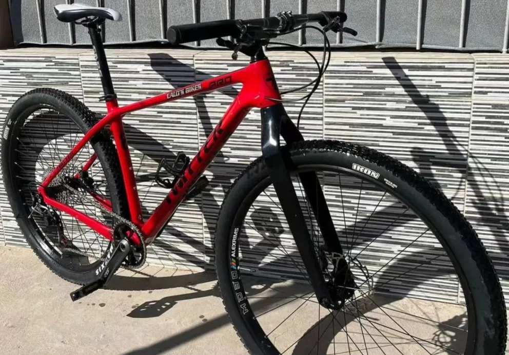 Bicicleta de carbono robada tras entrar en una casa de Patagones. 