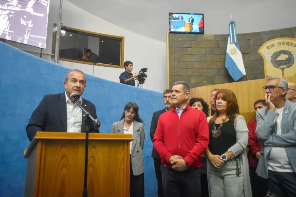Pedro Pesatti habló del rol de Ricardo Alfonsín impulsando el federalísmo. Foto: Vanesa Schwemmler
