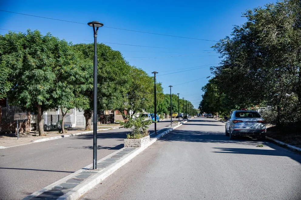Obras para Sierra Grande a partir de fondos petroleros. Fotos Gobierno de Río Negro. 