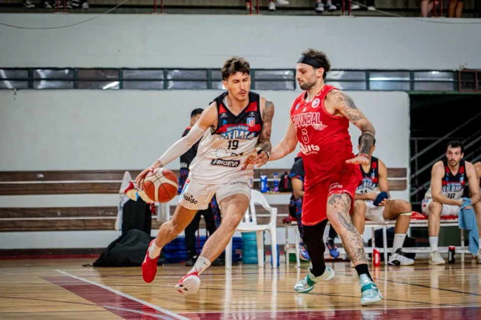 Ventura palpitó el duelo de esta noche. Foto: prensa Provincial. 