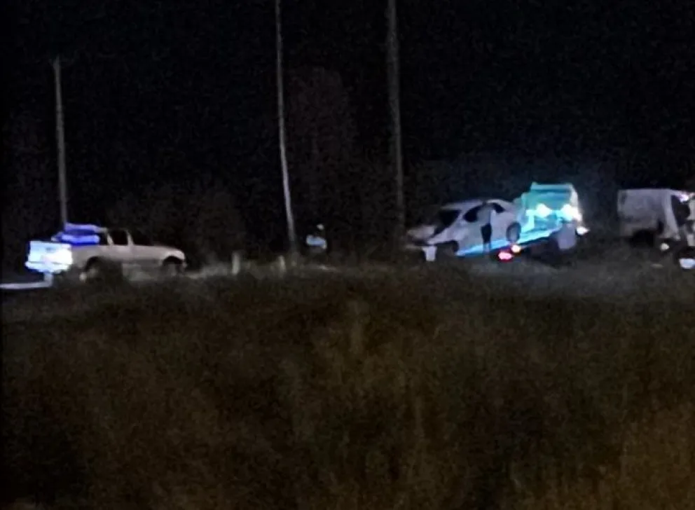 El vehículo fue retirado del lugar en una grúa. Foto: gentileza 