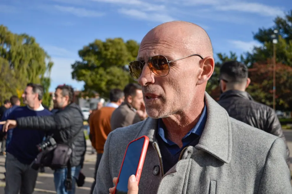 El ministro fue critico respecto del Estado Nacional en material de obras para las rutas nacionales. Foto: Emanuel Mirenghi para NoticiasNet. 