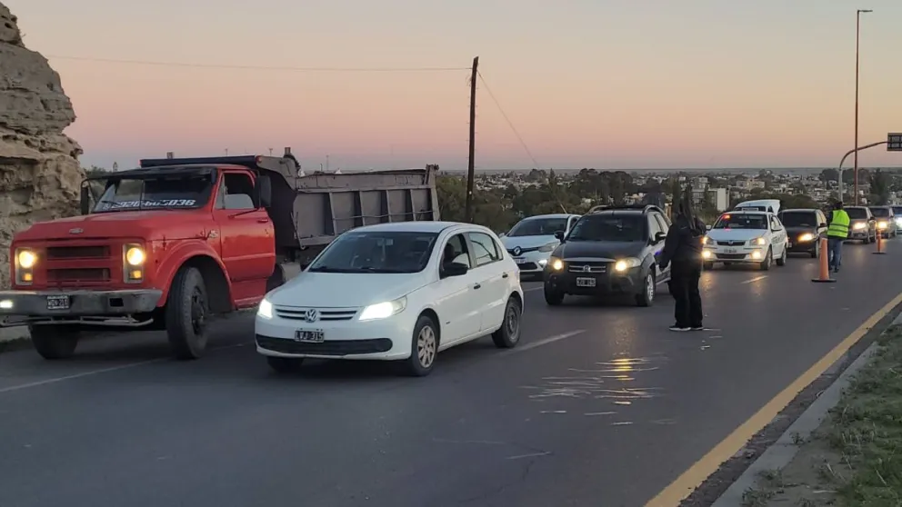 El puente Basilio Villarino fue uno de los lugares donde se desarrolló el operativo.