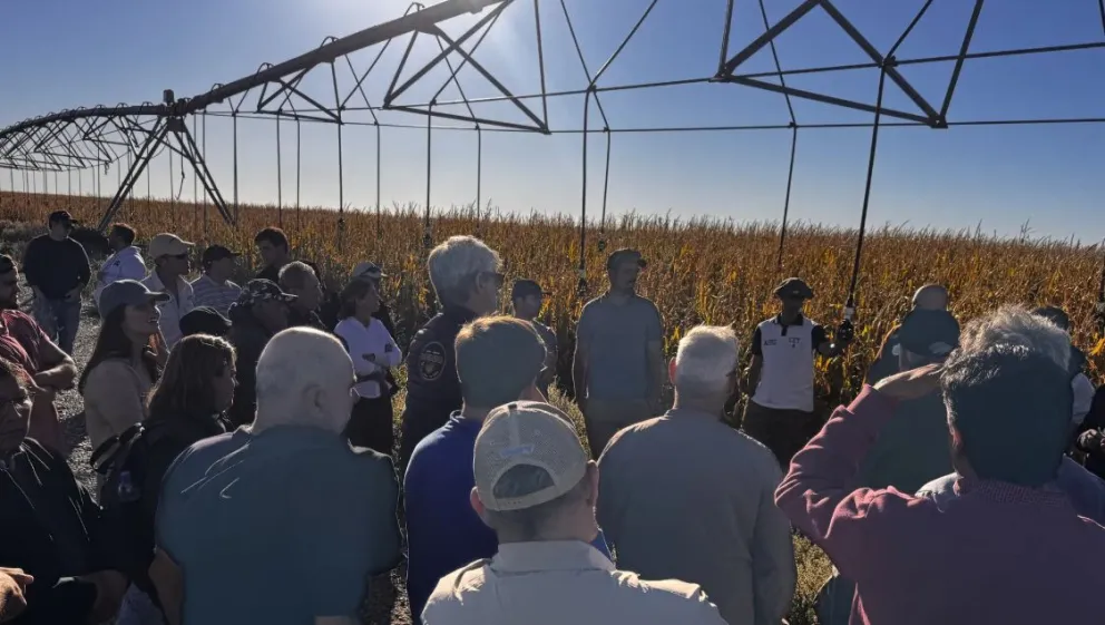 La jornada técnica profundizó en el uso de nuevas tecnologías para el riego.