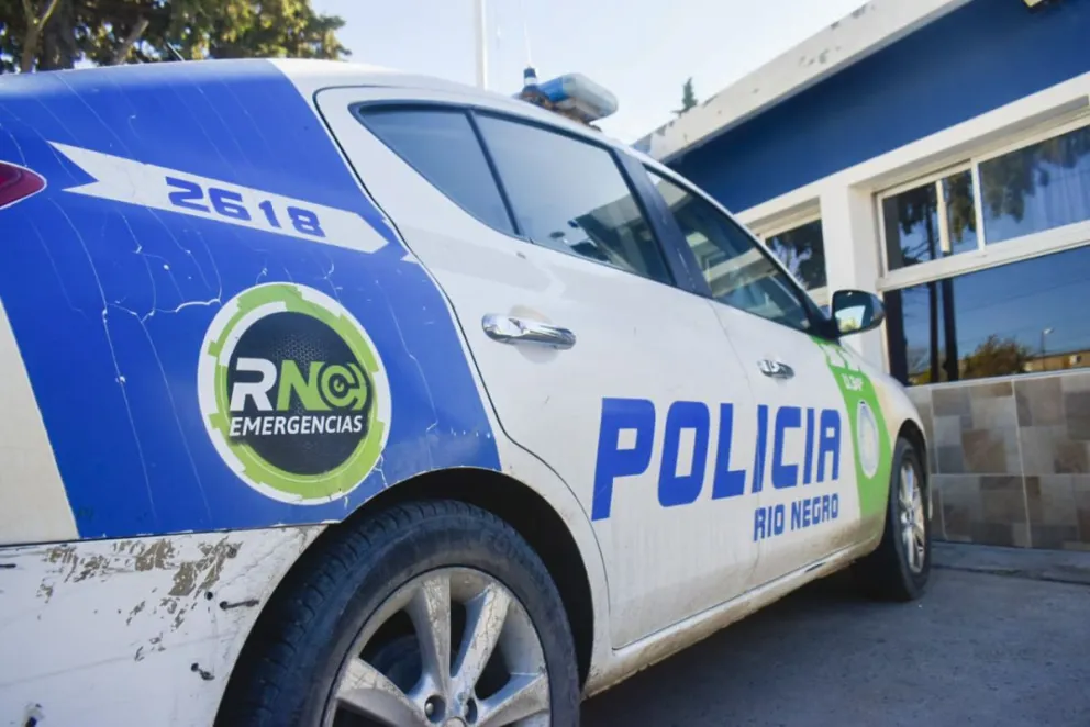 La semana se inició con intensa actividad policial en la unidad 34º de la capital rionegrina. Foto NoticiasNet  (archivo). 