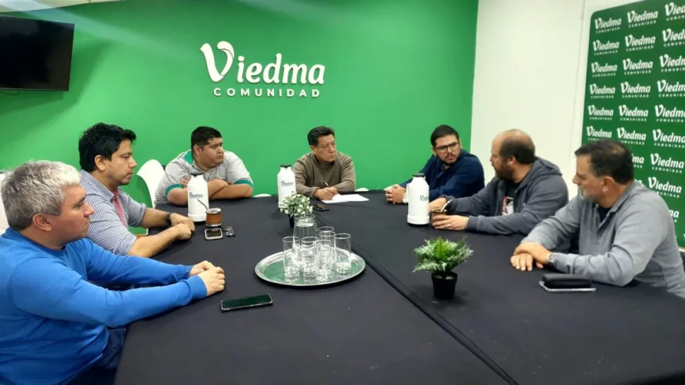 Municipio y UNRN avanzan en estrategias ante emergencias climáticas. Foto: Municipalidad de Viedma.