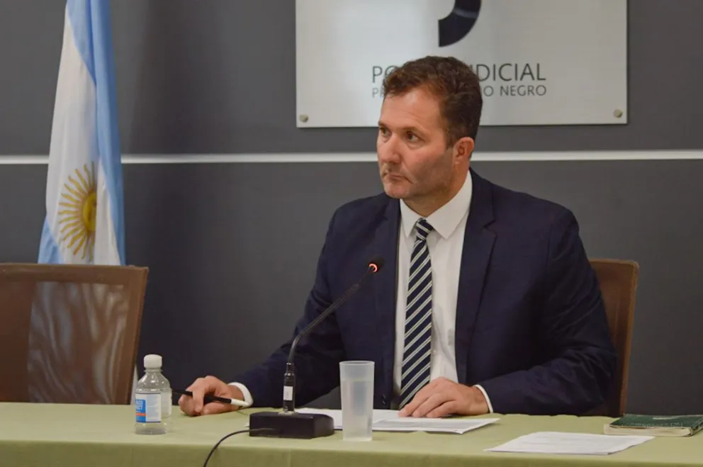 Audiencia de pedido de suspensión de juicio a prueba presidida por el juez Ignacio Gandolfi. Fotos NoticiasNet. 