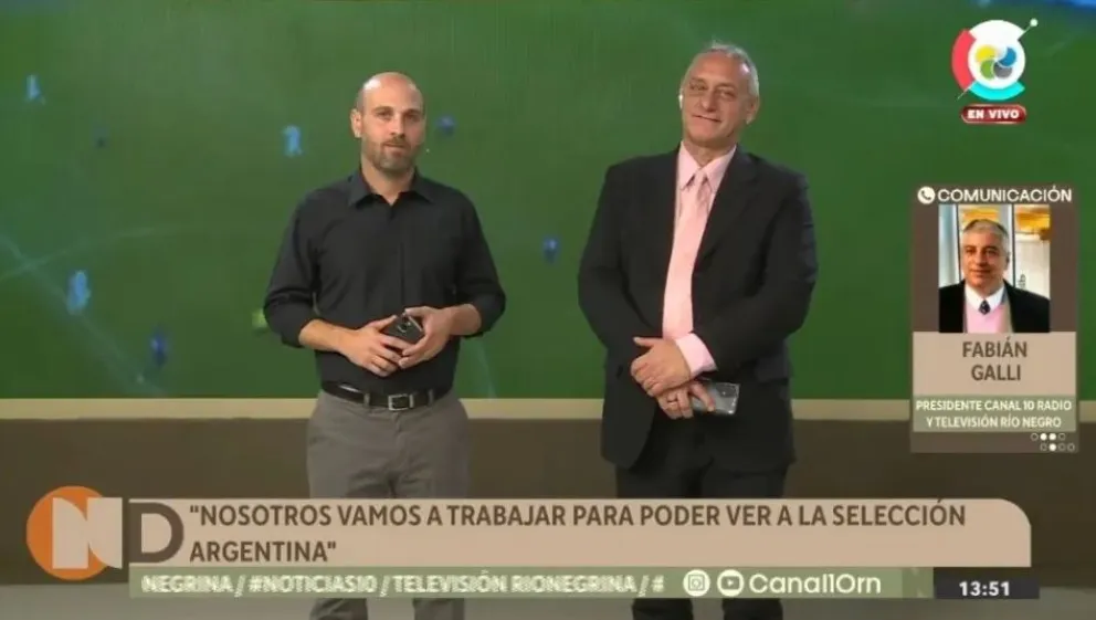 Las declaraciones las realizó en el informativo del mediodía de Canal 10. Foto archivo