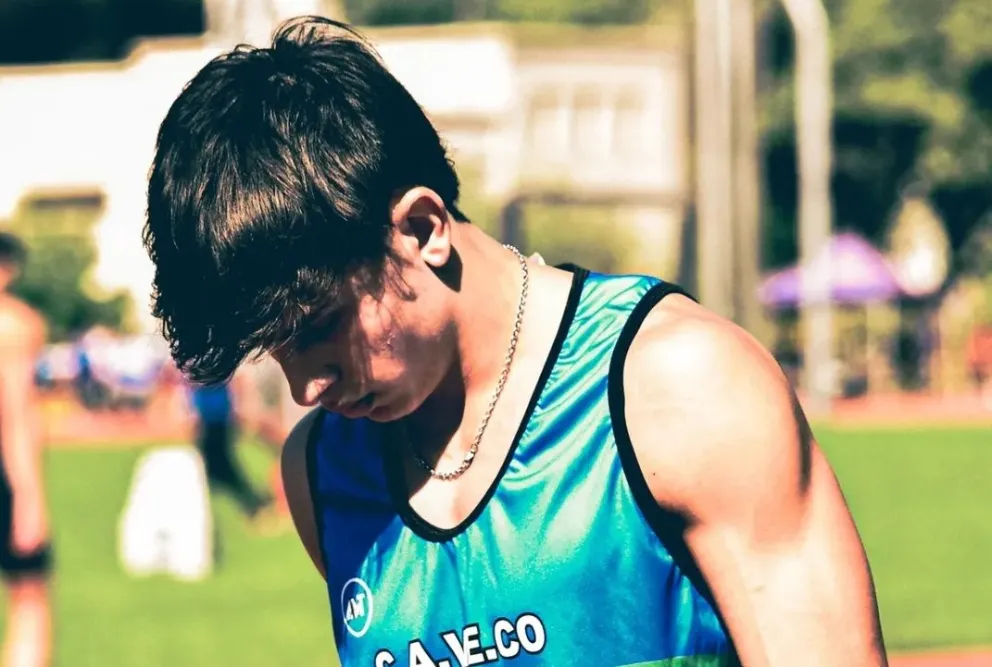 Sueño de selección para Damián Suárez Kreiber. Foto gentileza. 