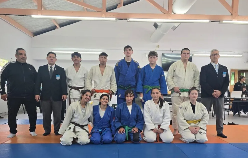 El judo rionegrino marca la diferencia en la sede de Santa Rosa. Foto: Gobierno de Río Negro. 