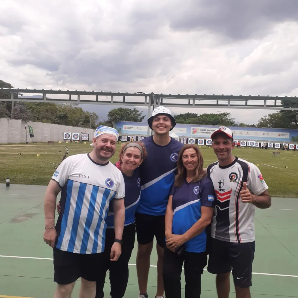 Carlos Rosas subiendo su nivel en Colombia. Foto: Gentileza.