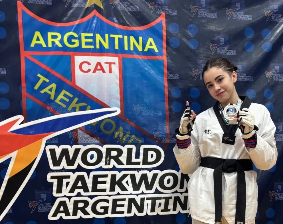 Catalina Villanueva sigue creciendo a pasos agigantados. Foto gentileza. 