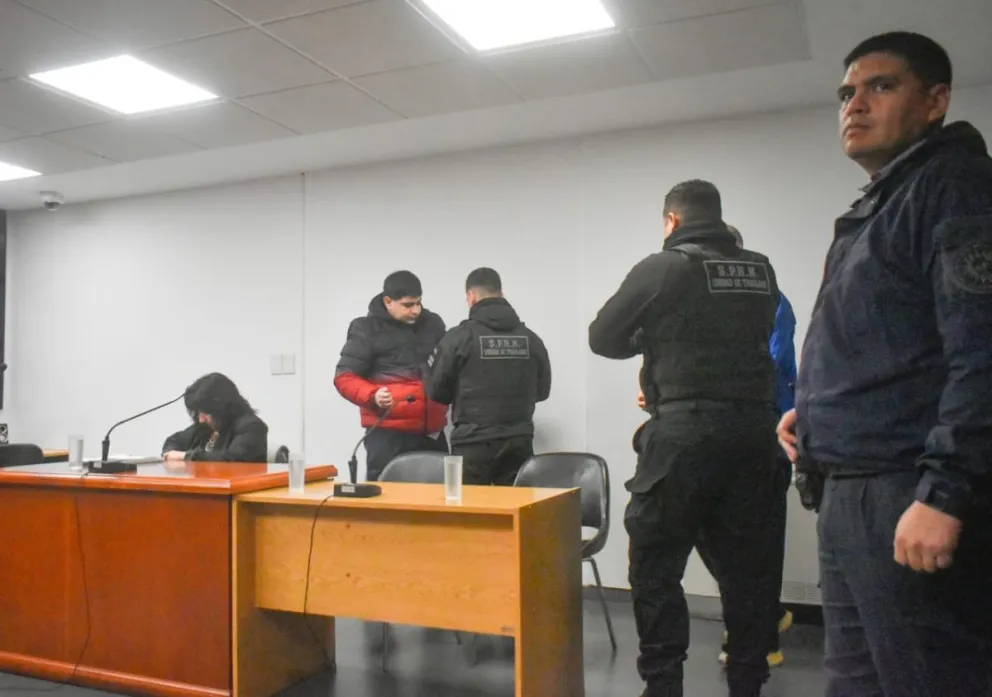 Castello y García tuvieron un nuevo cargo penal al atacar a Serafini, un sujeto con frondoso prontuario judicial. Fotos NoticiasNet. 