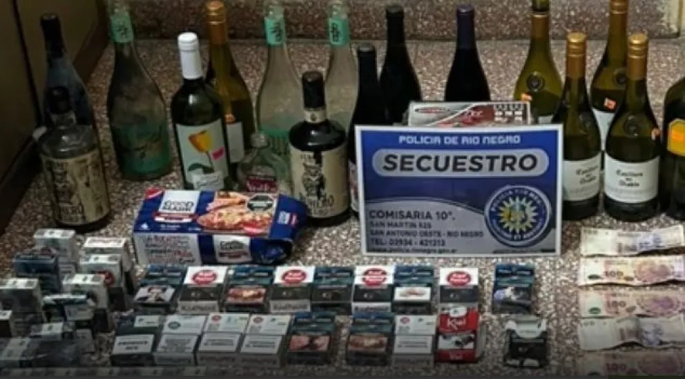 La Policía pudo recuperar lo robado, tras una rápida actuación. 