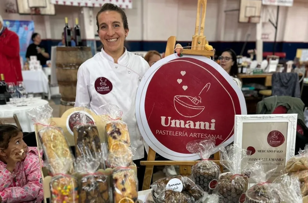 Tras el cierre del negocio familiar, volcó su experiencia en su viejo anhelo: los alfajores artesanales. Así nació Pastelería Umami -fotos gentileza.