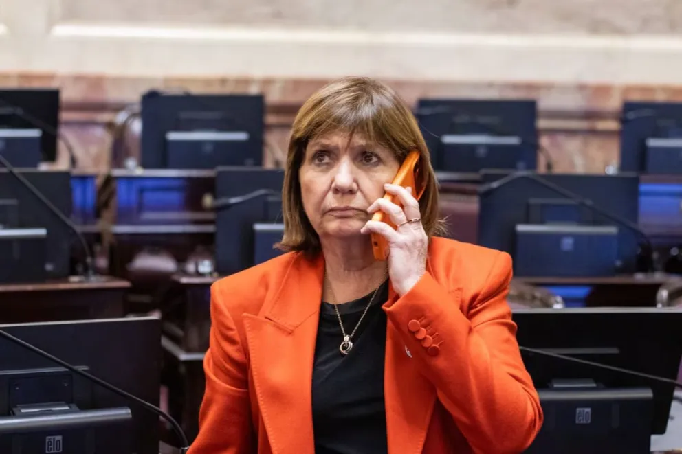 La senadora Patricia Bullrich.
