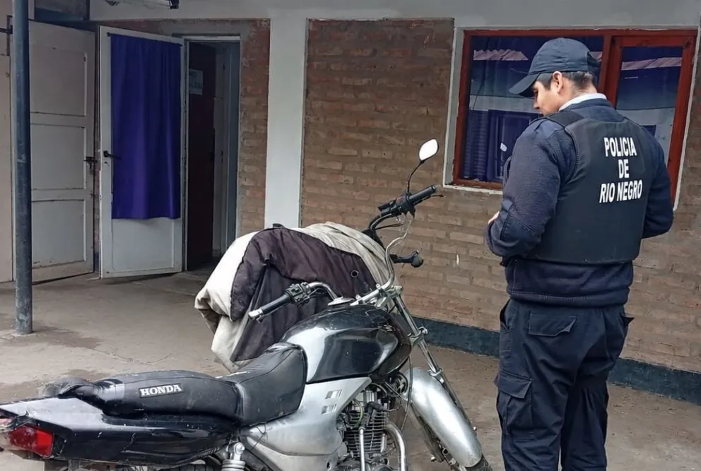 El damnificado había presentado la denuncia de sustracción en jurisdicción de la comisaría 30º. Foto: Jefatura de la Policía de Río Negro.