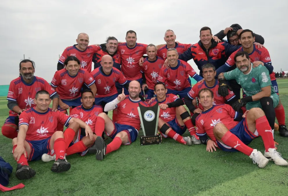 Villa Congreso campeón de la Liga Nacional de Clubes Senior. Foto: gentileza.
