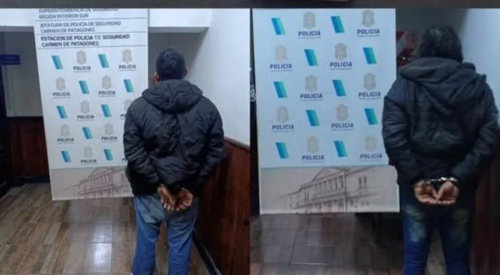 Dos hombres fueron detenidos en Carmen de Patagones por infracción con marihuana y cocaína. Foto gentileza.