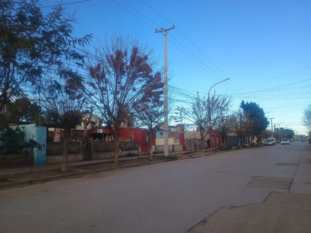 El complejo que está en litigio está ubicado en la calle Guido a 1400, Viedma. Foto: Vanesa Schwemmler