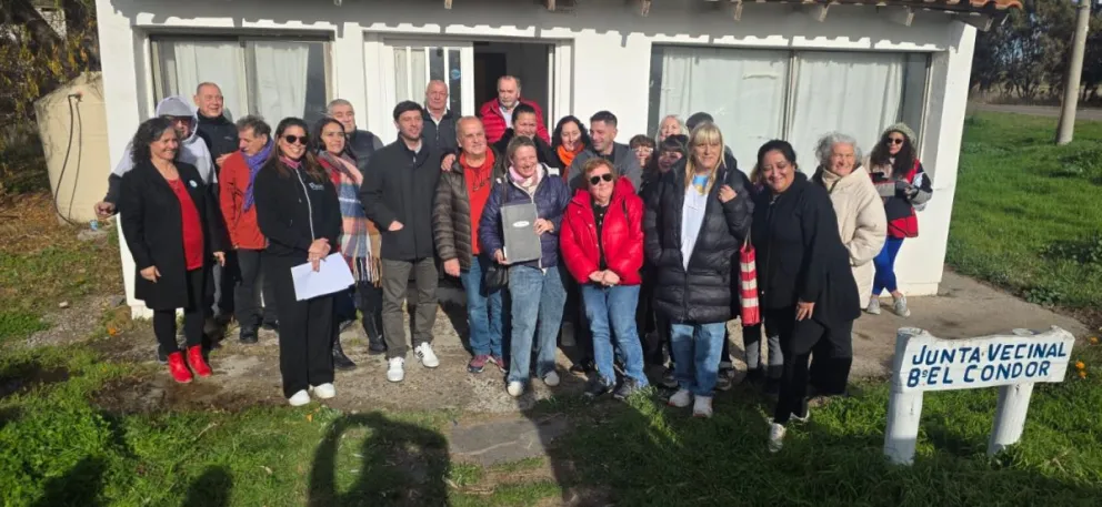 Junta Vecinal de El Cóndor renovada, con Oscar Ibarrart a la cabeza. 