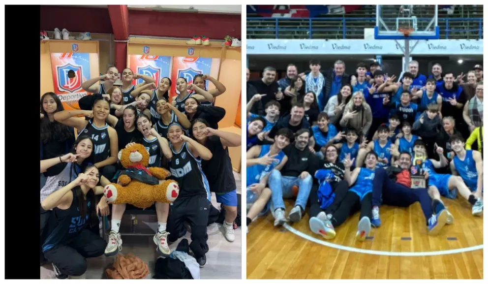Domingo de festejos en la capital rionegrina con el Provincial u17 de básquet. 