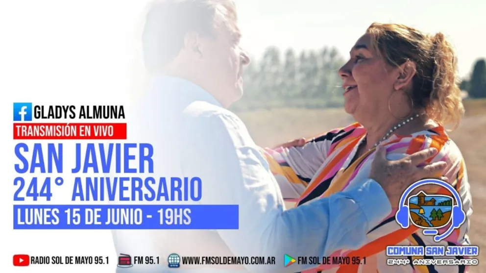 La jefa comunal Gladys Almuna dialogará hoy en vivo con los vecinos y adelantará los detalles de la gran fiesta comunitaria. Foto: Prensa Comuna San Javier.